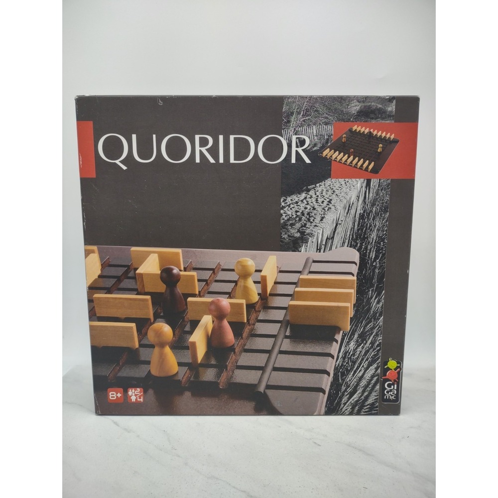 QUORIDOR Board Game by Gigamic 1997 Strategy Family Fun Complete